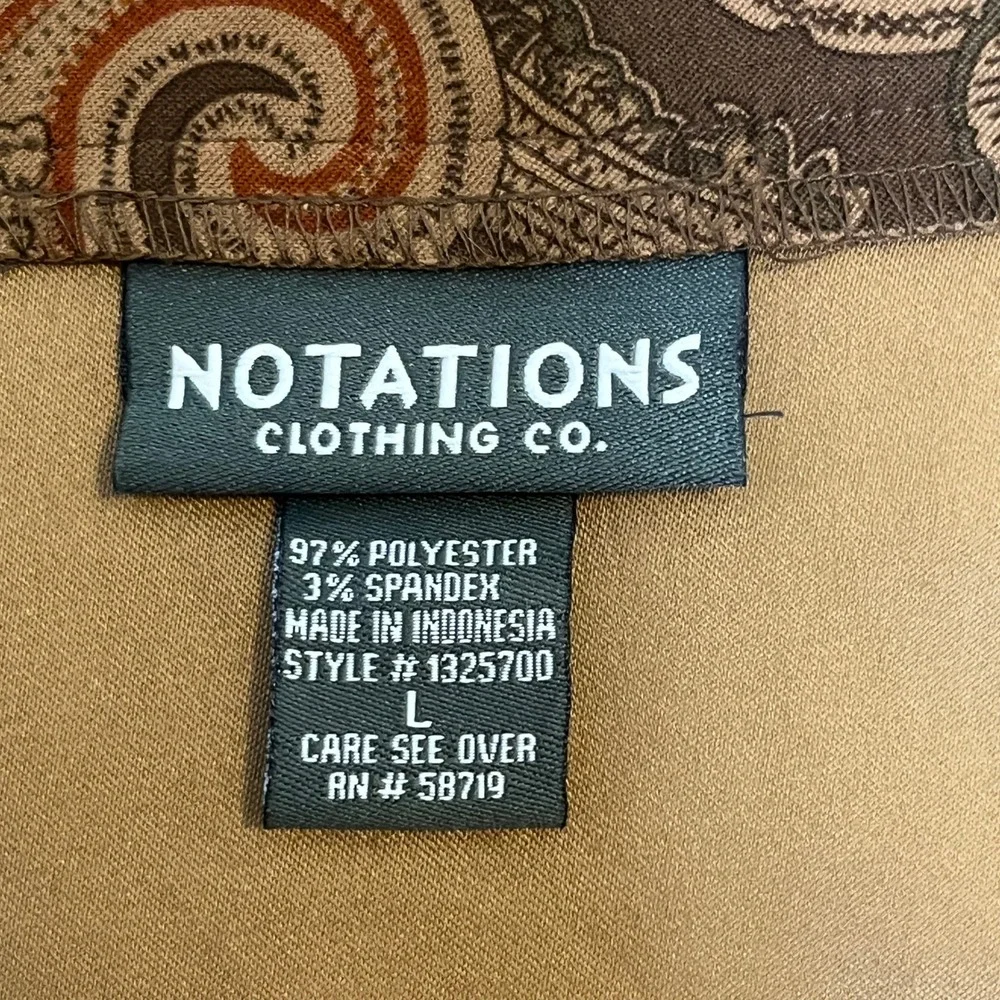 Notations Clothing Co. notations paisley